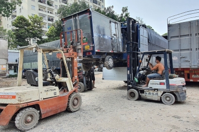 Xe tải vận chuyển hàng hoá TpHCM nhanh chóng - An toàn